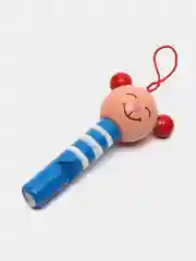 Синий свисток деревянный