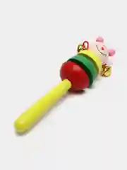 Конфетный погремушка деревянная