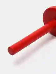 Красный погремушка деревянная