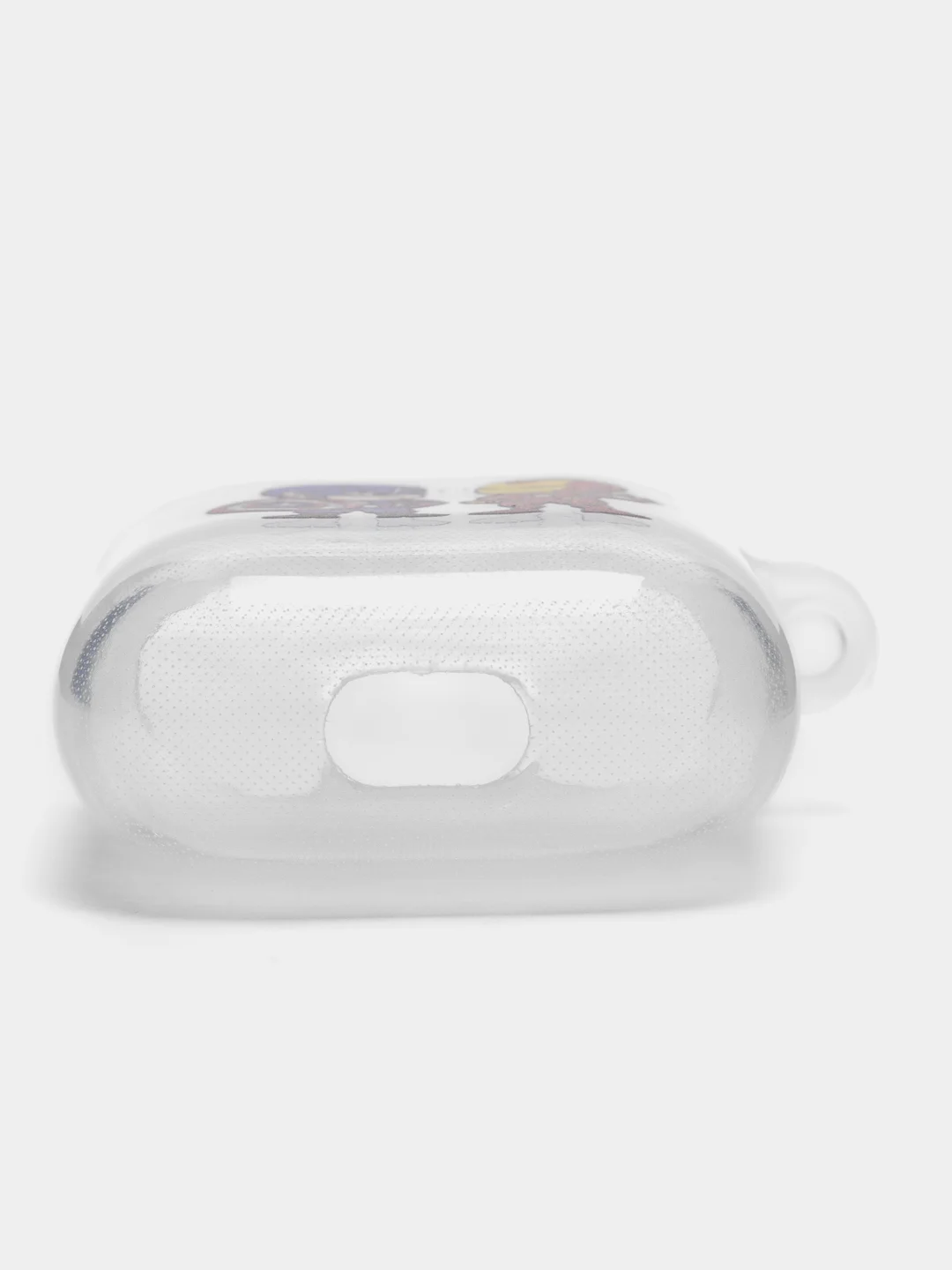 Желтый чехол для наушников Apple AirPods 1, 2, силиконовый прозрачный комикс супергерои