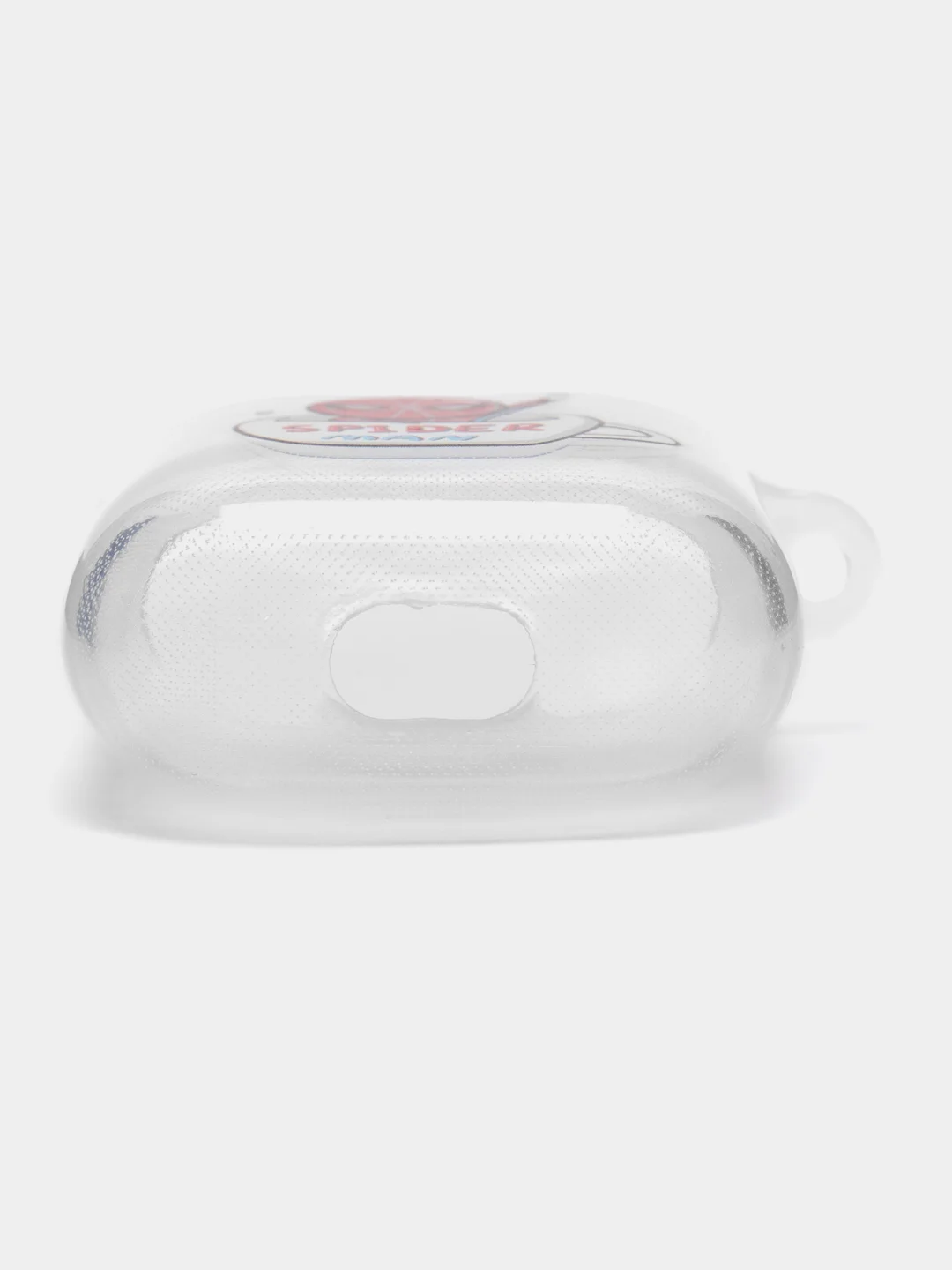 Красный чехол для наушников Apple AirPods 1, 2, силиконовый прозрачный комикс супергерои