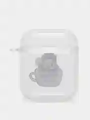 Черный чехол для наушников Apple AirPods 1, 2, силиконовый прозрачный комикс супергерои
