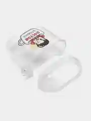 Черный чехол для наушников Apple AirPods 1, 2, силиконовый прозрачный комикс супергерои