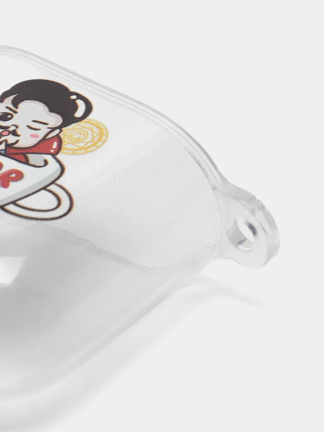 Черный чехол для наушников Apple AirPods 1, 2, силиконовый прозрачный комикс супергерои