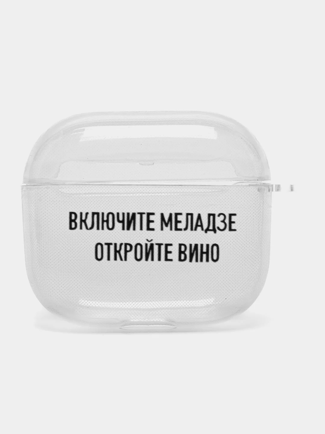 Тёмно-зелёный чехол для наушников Apple AirPods 3 силиконовый прозрачный принт Nike / Найк