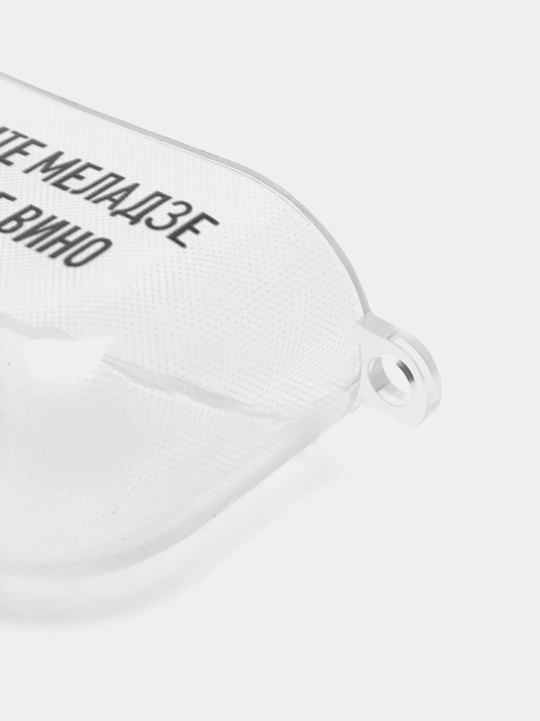 Тёмно-зелёный чехол для наушников Apple AirPods 3 силиконовый прозрачный принт Nike / Найк