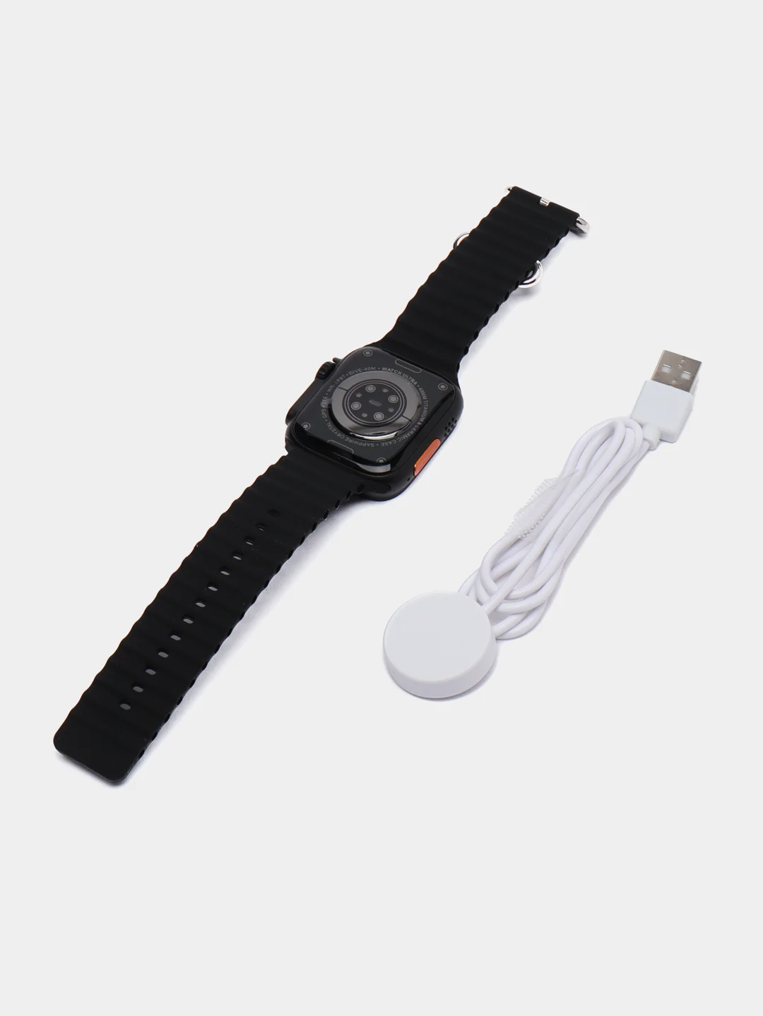 Черный часы смарт женские, мужские умные фитнес браслет наручные Smart Watch Х8 Ultra