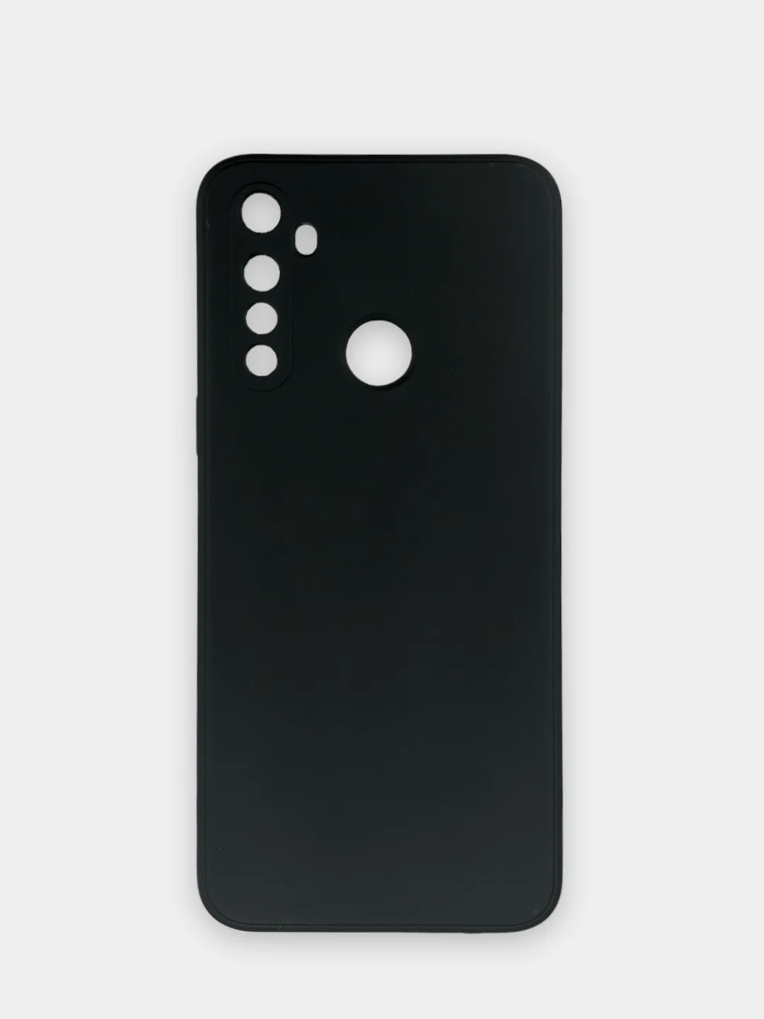 Чехол Realme C3 (Реалми С3), черный, силиконовый