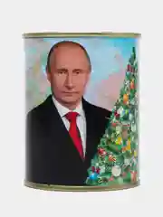 Копилка для денег новогодняя "В.В. Путин"
