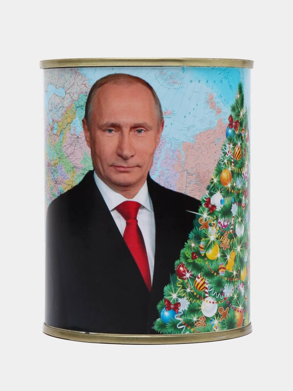 Копилка для денег новогодняя "В.В. Путин"