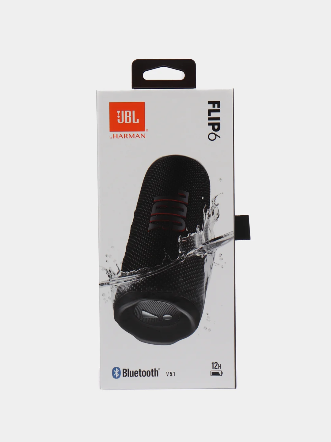 Черный портативная акустика JBL Flip 6, 30 Вт