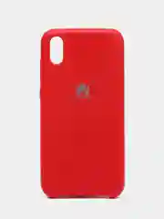 Красный чехол Silicone case для Honor 8S/Huawei Y5 2019