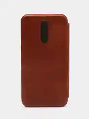 Коричневый чехол книжка Redmi 8 (разные цвета)