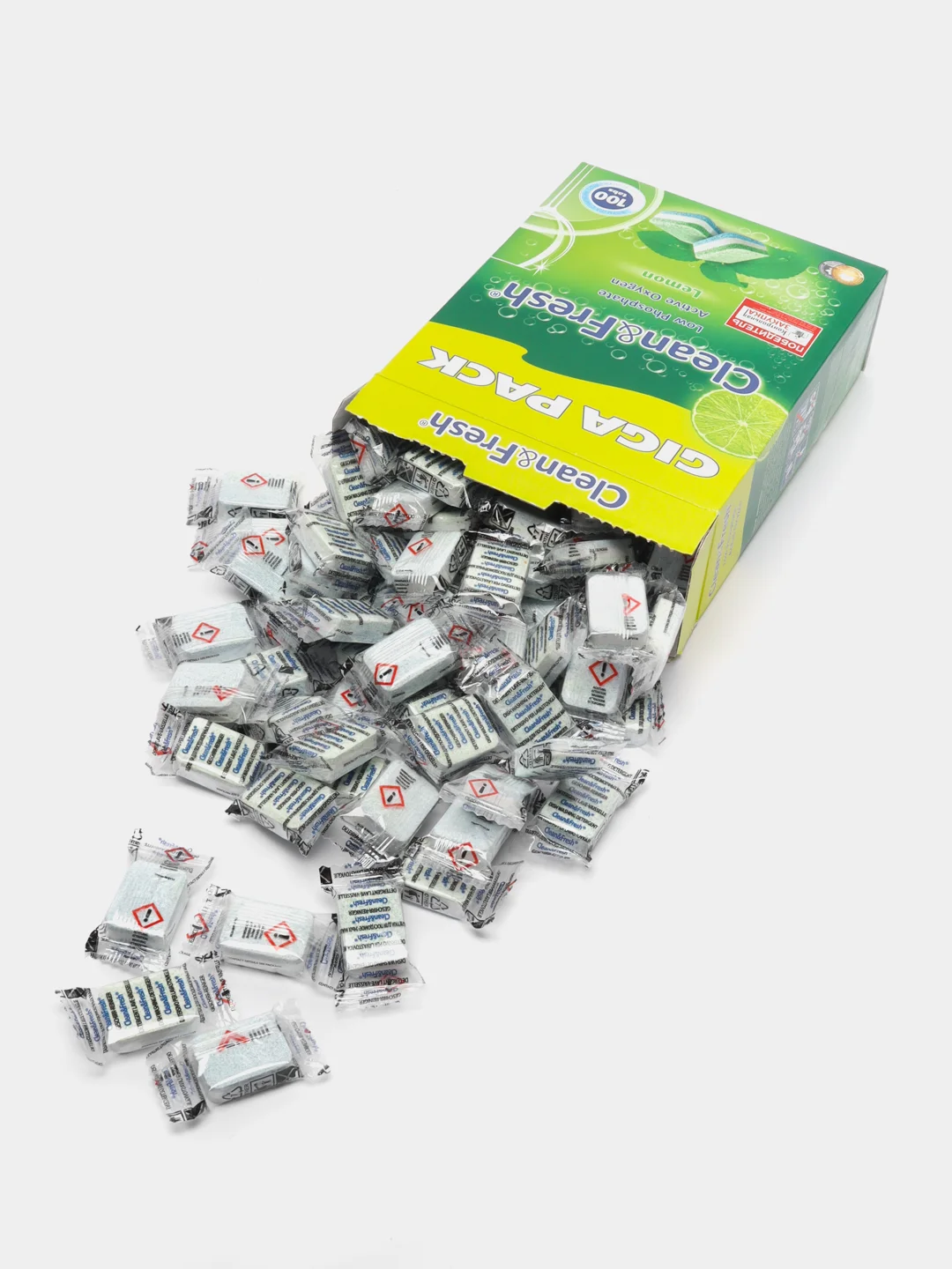 Таблетки для посудомоечных машин Clean & Fresh All in 1, 100 шт