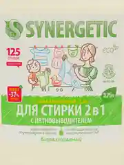 Жидкое средство для стирки Synergetic, гель, универсальное, 3.37 л