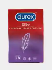 Презервативы Durex №18 Elite, сверхтонкие, 18 штук