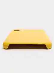 Желтый чехол для iPhone X/XS/XS Max/XR под кожу (Leather Case)