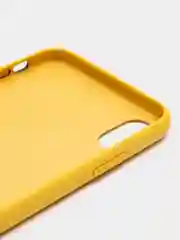 Желтый чехол для iPhone X/XS/XS Max/XR под кожу (Leather Case)