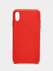 Красный чехол для iPhone X/XS/XS Max/XR под кожу (Leather Case)