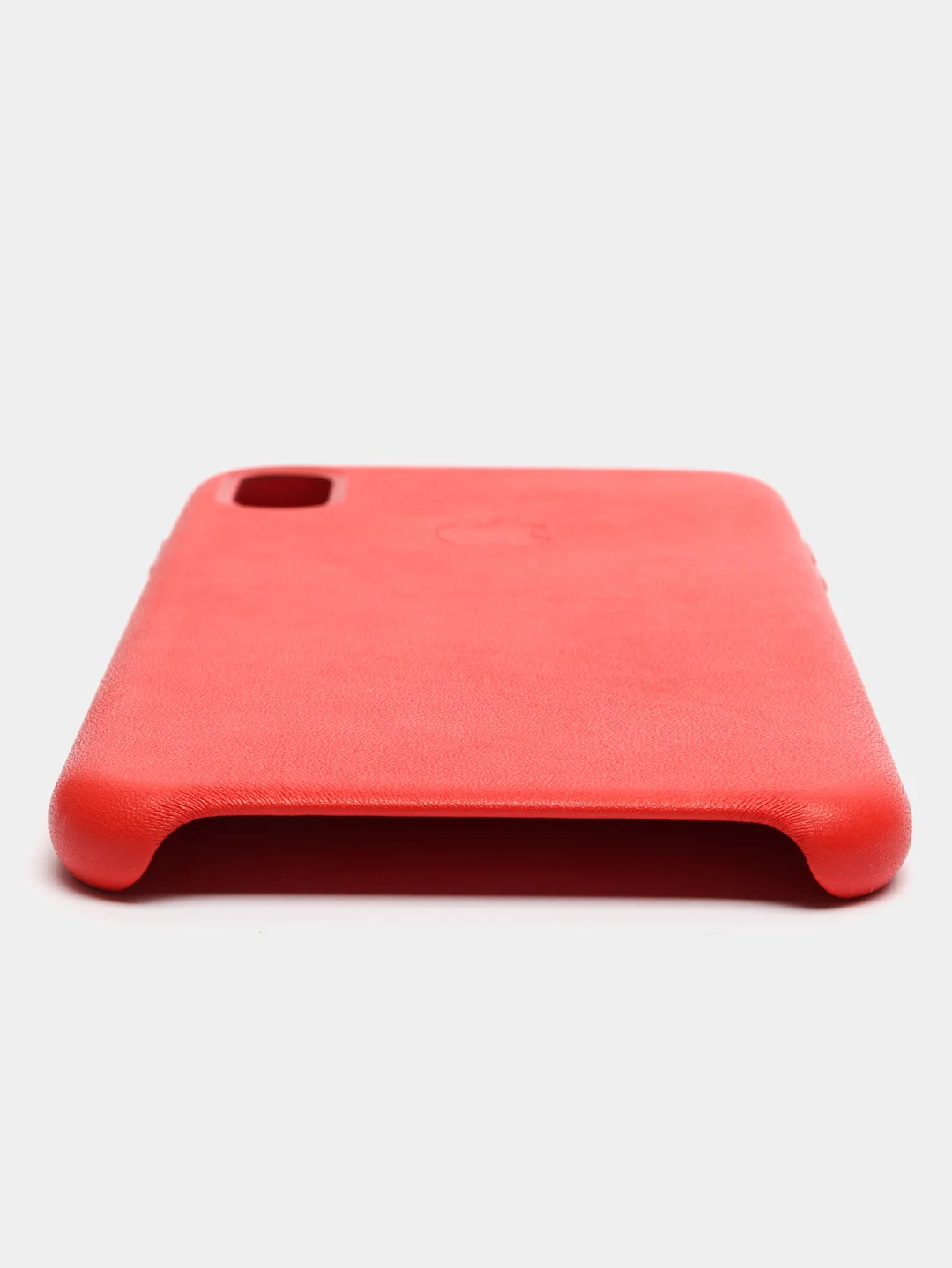 Красный чехол для iPhone X/XS/XS Max/XR под кожу (Leather Case)