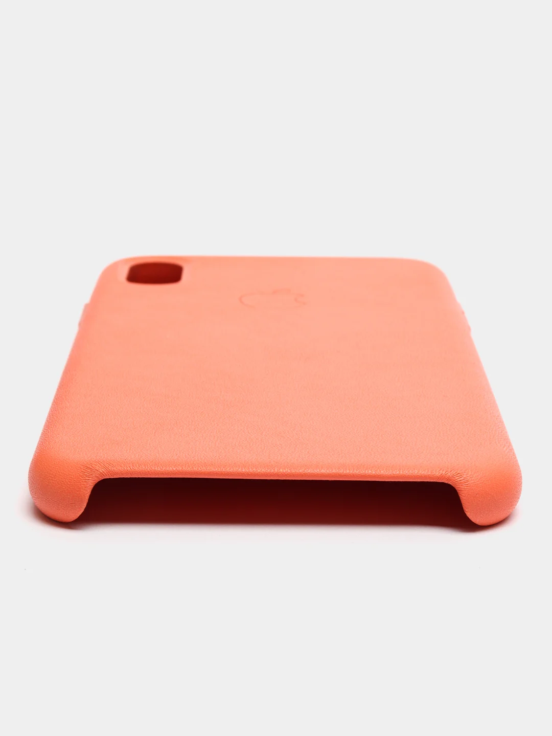 Оранжевый чехол для iPhone X/XS/XS Max/XR под кожу (Leather Case)
