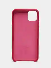 Марсала чехол для iPhone 11 / 11 Pro / 11 Pro Max, под кожу (Leather Case)
