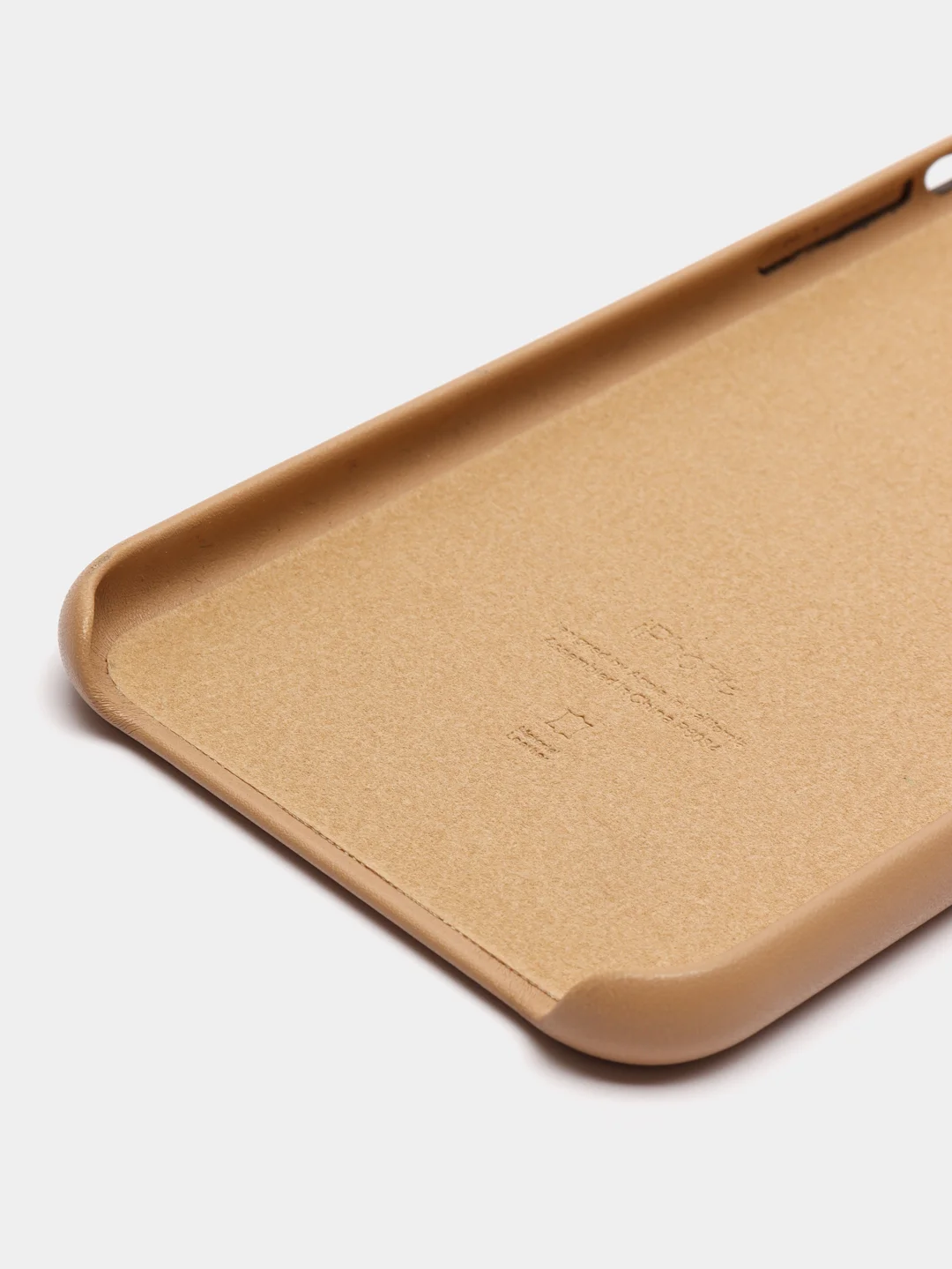 Карамельный чехол для iPhone 11 / 11 Pro / 11 Pro Max, под кожу (Leather Case)