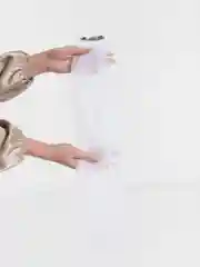 Белый фата Escho