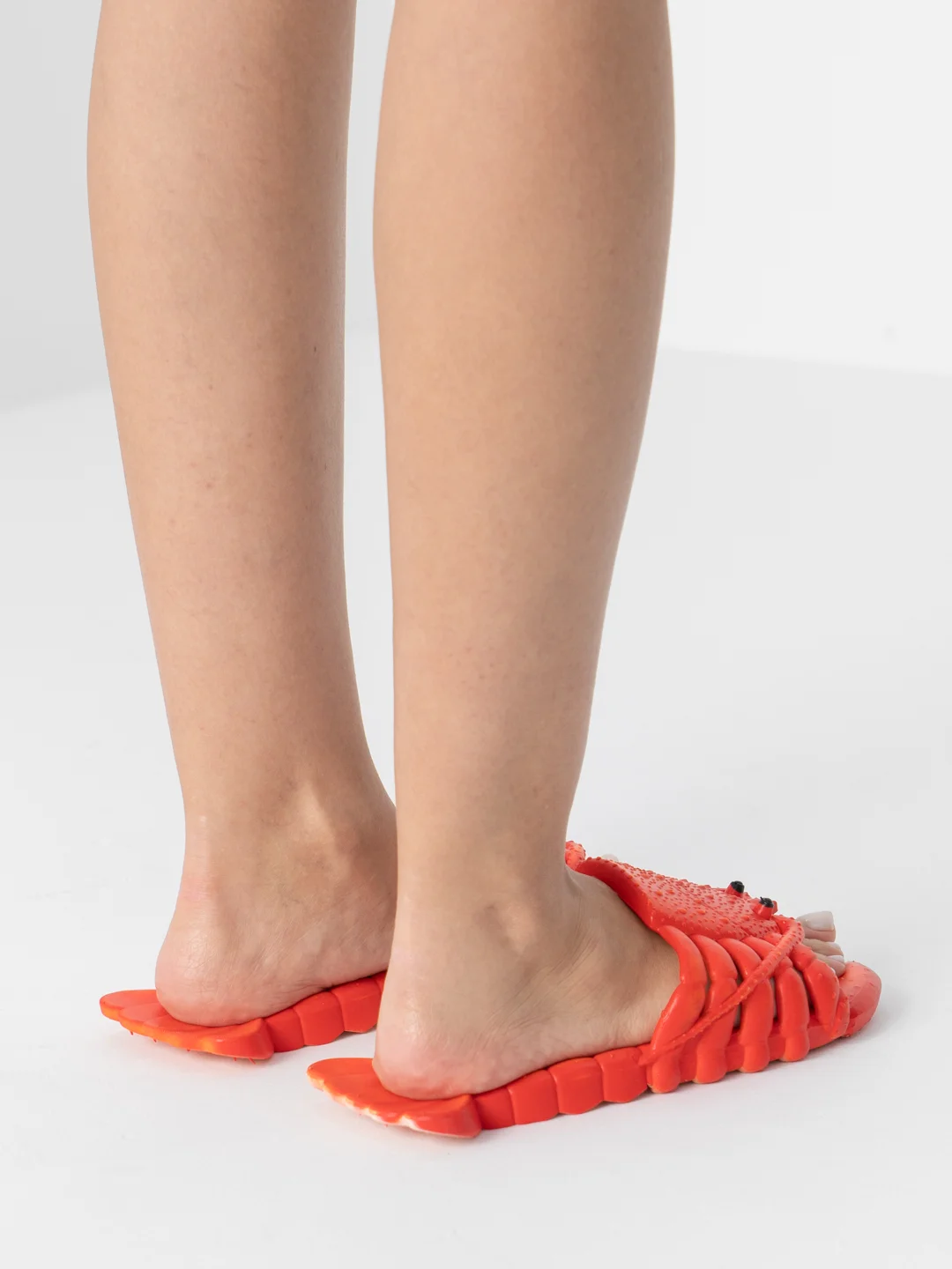 Красный сланцы женские, ракоходы IZI, размеры 36-41