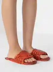 Алый сланцы женские, ракоходы IZI, размеры 36-41