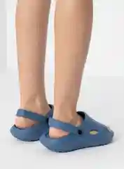 Синий сабо женские, сандалии  IZI, размеры 36-41