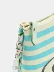 Бирюзовый косметичка из экокожи 15 цветов