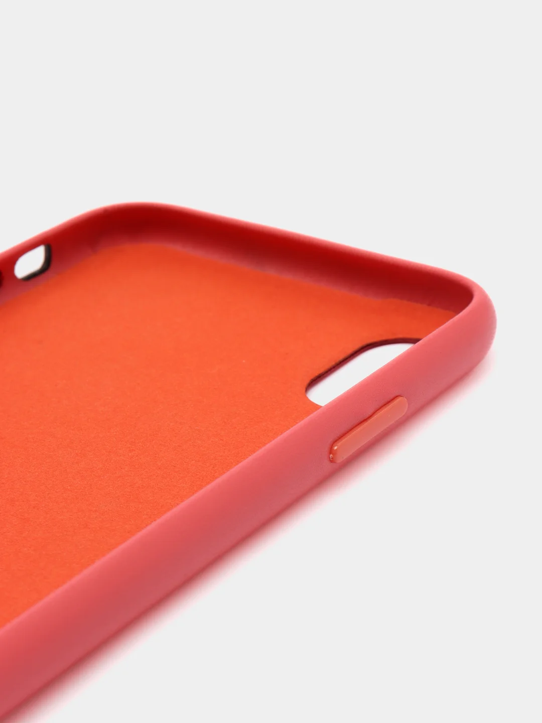 Коралловый чехол для iPhone X/XS/XS Max/XR под кожу (Leather Case)