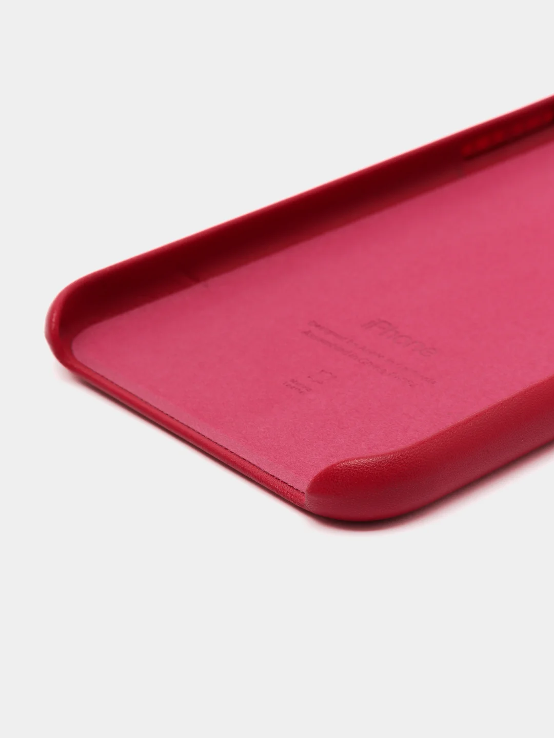 Марсала чехол для iPhone X/XS/XS Max/XR под кожу (Leather Case)