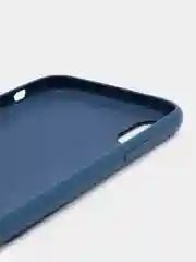 Синий чехол для iPhone X/XS/XS Max/XR под кожу (Leather Case)