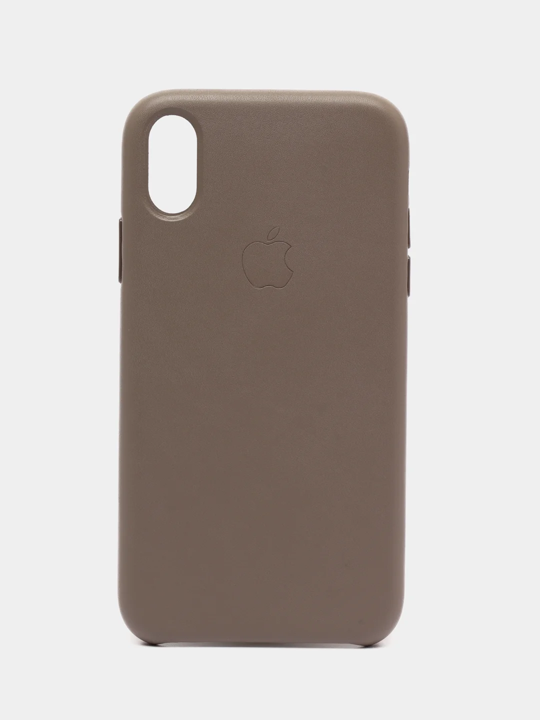 Бежевый меланж чехол для iPhone X/XS/XS Max/XR под кожу (Leather Case)
