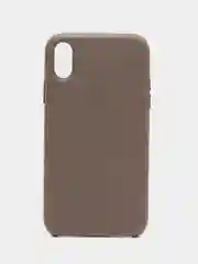 Бежевый меланж чехол для iPhone X/XS/XS Max/XR под кожу (Leather Case)