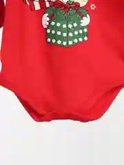 Красный новогодний костюм для детей