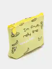 Желтый мини кошелек / Монетница из экокожи