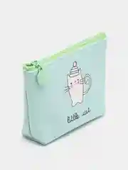 Лавандовый мини кошелек / Монетница из экокожи