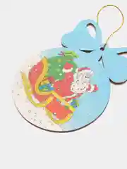 Ёлочные новогодние игрушки с пожеланием