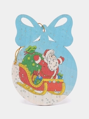 Ёлочные новогодние игрушки с пожеланием
