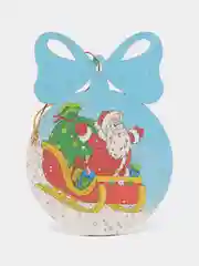 Ёлочные новогодние игрушки с пожеланием