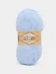 Небесно-голубой плюшевая пряжа Alize Softy, 50 г, 115 м
