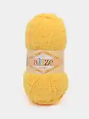 Желтый плюшевая пряжа Alize Softy, 50 г, 115 м