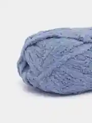 Синий меланж плюшевая пряжа Alize Softy, 50 г, 115 м