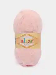 Пастельно-коралловый плюшевая пряжа Alize Softy, 50 г, 115 м