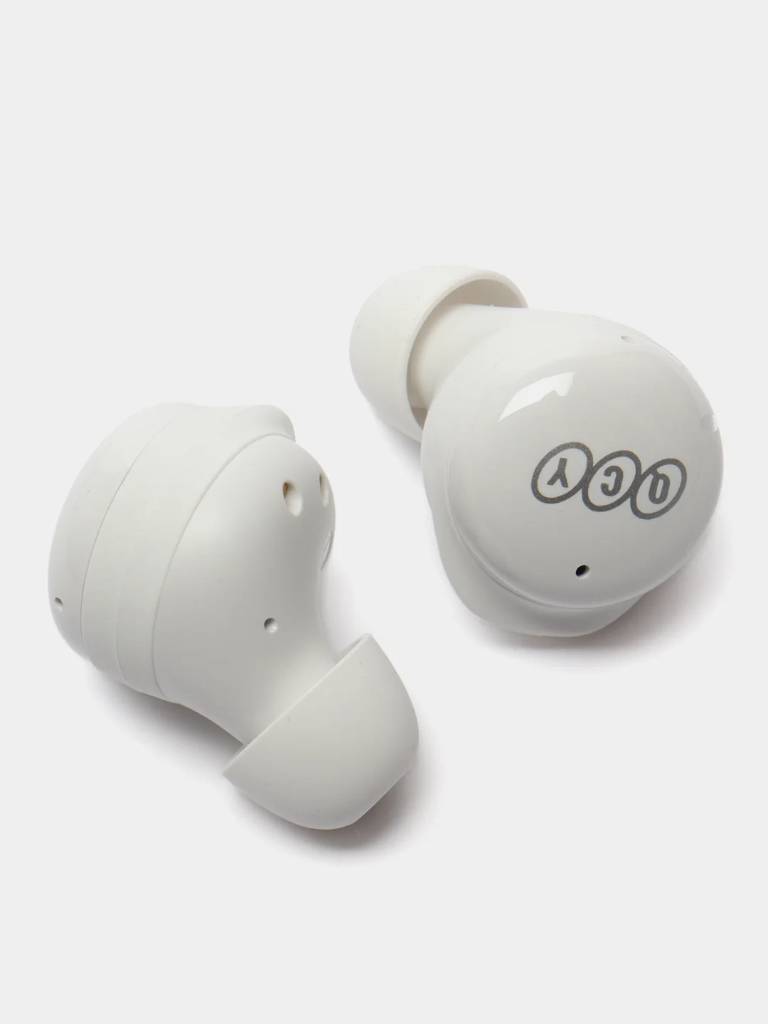 Белый беспроводные наушники QCY T17