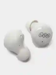Белый беспроводные наушники QCY T17