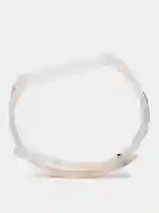 Оранжевый силиконовый ремешок для фитнес часов Xiaomi Mi Band 3 / 4 / 5 / 6 / 7 сяоми ми банд